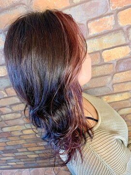 美容室 エルミタージュ シエル(Hermitage Ciel) フェイスフレーミング&インナーカラー