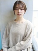天神【BIRTH】ナチュラルマッシュショート×透けバング　５