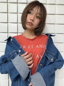 レオニード 表参道(LEONID) 顔まわりレイヤーボブ