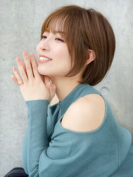 エインアンリー 表参道(AIN.ANLY.) 前髪あり大人ショートボブ20代30代40代【AIN.表参道】川原大地