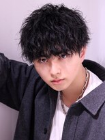 ネイビー(NAVY)&nbsp;ソフトグランジマッシュ