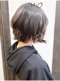 《knit銀座》大人可愛い20代30代40代ショートボブ丸み前下がり