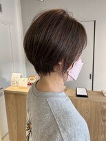 トリート 船堀店(TREAT)&nbsp;ショートカット×くすみベージュ