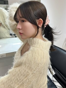 ランテルディ 渋谷(LANTERDIT) アッシュブラウン　ブリーチなし　マロンブラウン　レイヤー