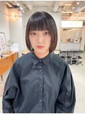 20代30代大人可愛い小顔 ショートカット切りっぱなしレイヤー