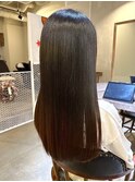 艶髪ロング 縮毛矯正 酸性ストレート 髪質改善