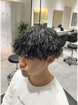 エイト 北千住店(EIGHT) 波巻きパーマ×刈り上げマッシュ【EIGHT北千住 】