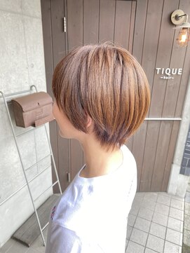 ティクエ(TIQUE) 全世代に人気！マッシュショート
