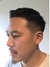 【男性限定】カット+カラー+頭皮環境ケア＊眉カット希望の方相談下さい