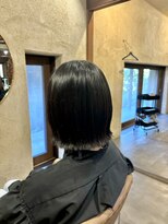 穀雨(Kokuu)&nbsp;切りっぱなしボブ