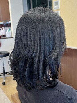 アントワープトーキョー(antwerp TOKYO) 40代50代大人ひし形レイヤー白髪染め髪質改善酸性ストレート