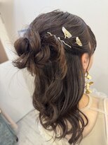 ヘアメイクアンドセットサロン リッコ(Hair make&set salon Ricco)&nbsp;ゆるふわカチモリヘア/梅田ヘアセット