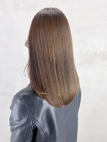 アイティーバイアルバム 下北沢店(IT by ALBUM)&nbsp;マロンベージュフェミニンロングメルティカラー_ba503841