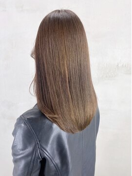 アイティーバイアルバム 下北沢店(IT by ALBUM) マロンベージュフェミニンロングメルティカラー_ba503841