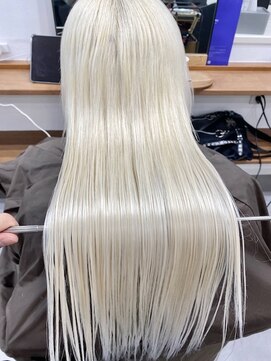 ランプ(Lamp) くびレイヤーグレーベージュニュアンスカラー白髪染め白髪ぼかし