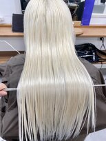 ランプ(Lamp) くびレイヤーグレーベージュニュアンスカラー白髪染め白髪ぼかし