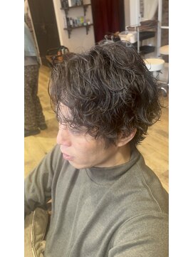 プルラヴィ 吉野ヶ里店(PulRavi) スパイラルパーマ/波巻きミックス