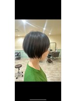 コンフィー(comfy)&nbsp;『サザワ」フェザーパーマチェリーブラウンミニウルフ