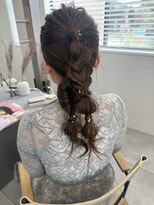 ヘアー アトリエ アンジー(Hair Atelier Angee)&nbsp;ツイン編みおろし
