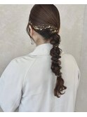 【illuprom.】あみおろしヘアセット