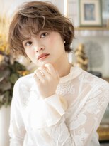 カバーヘア ブリス 志木南口駅前店(COVER HAIR bliss)&nbsp;フレンチカジュアル小顔くせ毛風ボブパーマc6志木20代30代40代