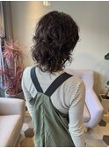 大人の抜け感ウルフパーマ 【30代/40代/50代】