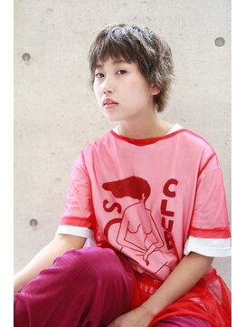 シーズ(Seeds) 【Nakamura】ベリーショート×アッシュベージュ