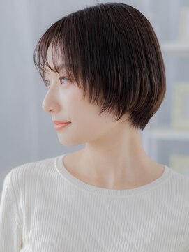 カバーヘア 上尾西口店(COVER HAIR) 小顔シースルーバングショートカットレイヤーc7上尾20代30代40代