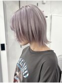 【ハイトーンカラー】ホワイトラベンダー