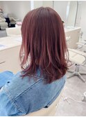 ハイライトを育てて作るピンクラベンダー