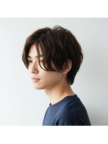 コトナ 越谷店&nbsp;メンズカット×トレンドフェザーパーマカット×アッシュカラー