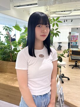 オーシャン(Ocean) 【OceanHair&Life田中愛梨】ロング/学生/髪質改善ストレート