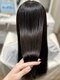 ウィズヘアー 東原店(Wiz hair)の写真/【東京の人気美容師が開発/最高峰の髪質改善】毛先のパサつきも年に1度の“髪質改善ストレート”で解決◎