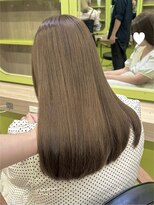 イオエ 西梅田(ioe)&nbsp;ブリーチなしカラー/髪質改善/ミルクティーベージュ/小顔ヘア