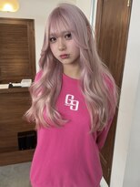 リヴ ウメダ(LIV umeda)&nbsp;ホワイトピンク/ピンクカラー/トリプルカラー/ブリーチ2回/梅田