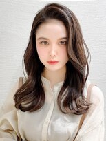 ラルユー 金山(LallYou)&nbsp;暗髪でも出せるこなれ感！フェイスレイヤー×セミロング