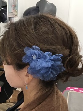 ジャスミン ヘアセット