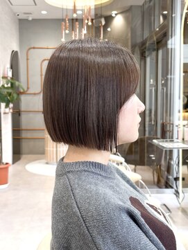 ロンドグロワール 大宮(Lond Gloire) マロンベージュ/ボブ/前髪/レイヤー/小顔/髪質改善/縮毛矯正大宮