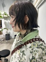 ヤーン(YARN)&nbsp;ラフな抜け感が今っぽい｜外国人風ウェットショートボブ