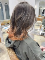 ティエラ 原宿 表参道(Tierra)&nbsp;〈Tierra毛利仁美〉推し活!オレンジ裾カラー