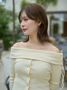 ピークアブー アヴェダ アトレ恵比寿(PEEK-A-BOO AVEDA) 大人可愛い20代30代40代ボブショート大人前髪透明感カラー