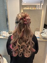 サリー 仙台店(SALLY)&nbsp;ゆる巻きハーフアップ