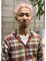 ニディ(Nide)&nbsp;エフェクトブリーチ｜デザインカラー｜メンズショート｜西宮北口
