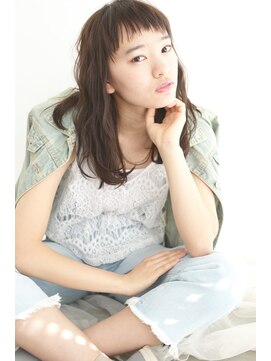 ヴィッカエコル (vicca 'ekolu) 《vicca 横山》フェザーバング×ウェービーセミロング