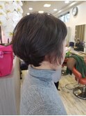 大人ショートボブ