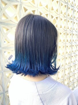 ワクヘアー(WaKu hair) グラデーション裾カラー