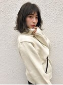 ナチュラルボブ×ほつれウエーブ