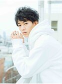 くせ毛風爽やかショート