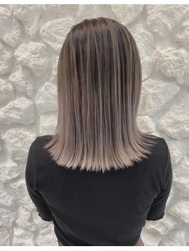 モアナ バイ ヘッドライト 沖縄南風原店(Moana by HEADLIGHT) Moana南風原#バレイヤージュ#ボブ