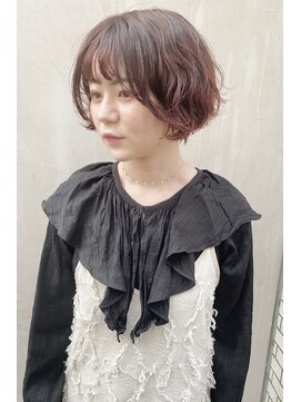 アッシュ 下北沢店(Ash) iNOAカラーでモーヴレッド